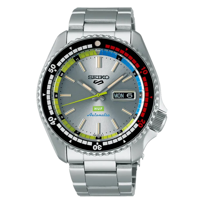 Seiko 5 Sports HUF Limited Edition SRPL33 Automático | Taniguchi Relógios