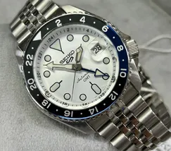 Seiko 5 Sports Automático SKX Series GMT SSK033 Branco - imagem 6