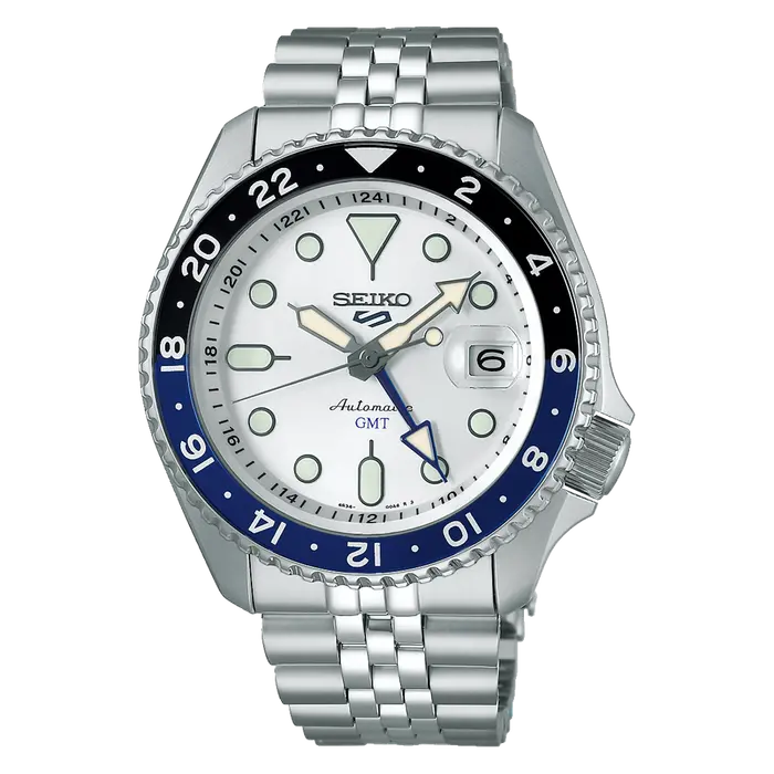 Seiko 5 Sports Automático SKX Series GMT SSK033 Branco