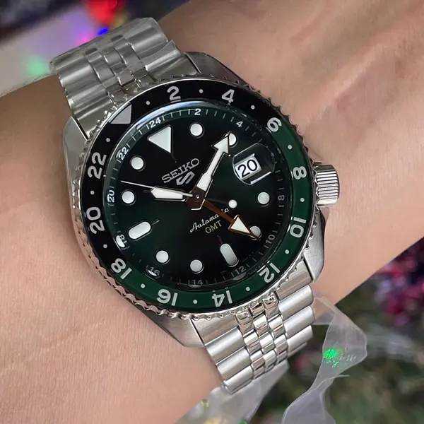 Seiko 5 Sports Automático SKX Series GMT SSK035 verde