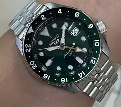 Seiko 5 Sports Automático SKX Series GMT SSK035 verde - imagem 5