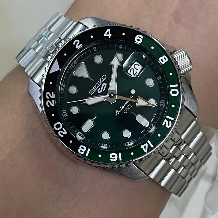 Seiko 5 Sports Automático SKX Series GMT SSK035 verde