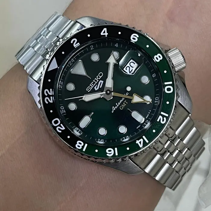 Seiko 5 Sports Automático SKX Series GMT SSK035 verde