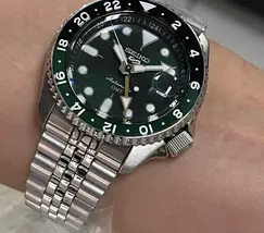 Seiko 5 Sports Automático SKX Series GMT SSK035 verde - imagem 3
