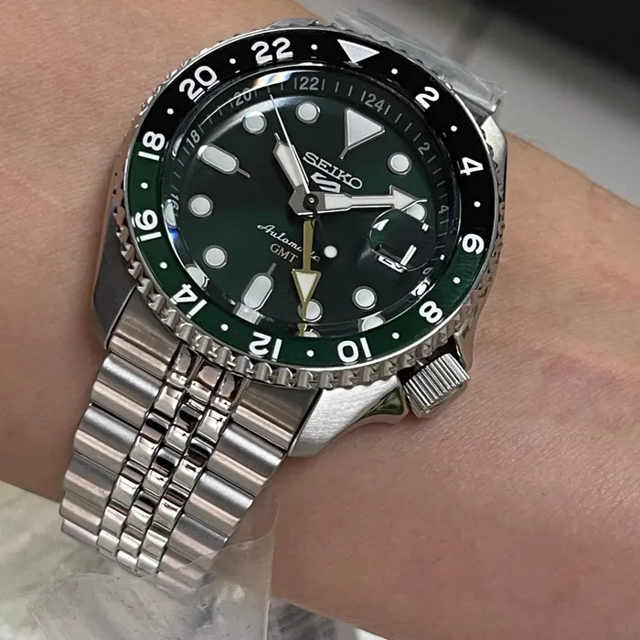 Seiko 5 Sports Automático SKX Series GMT SSK035 verde