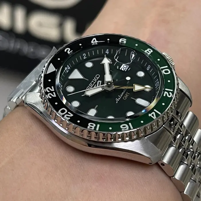 Seiko 5 Sports Automático SKX Series GMT SSK035 verde