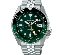 Seiko 5 Sports Automático SKX Series GMT SSK035 verde - imagem 2