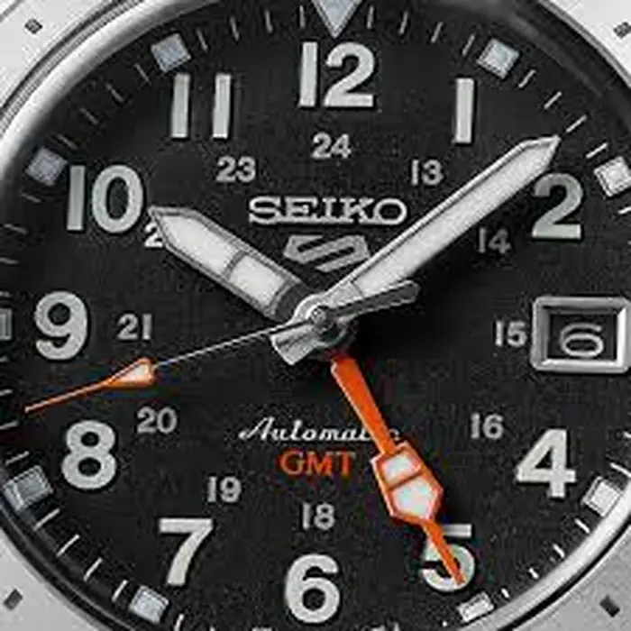 Seiko 5 Sports Automático Field Series GMT SSK023 preto