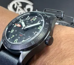 Seiko 5 Sports Automático Field Series GMT SSK025 IPbLack preto - imagem 3