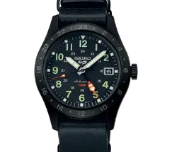 Seiko 5 Sports Automático Field Series GMT SSK025 IPbLack preto - imagem 2