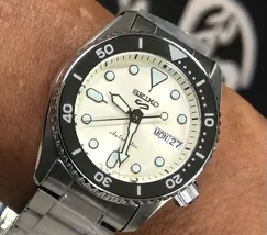 Seiko 5 Sports Automático SKX series REDUX SRPK31 champanhe - imagem 6