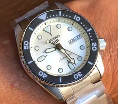 Seiko 5 Sports Automático SKX series REDUX SRPK31 champanhe - imagem 1