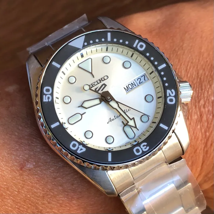 Seiko 5 Sports Automático SKX series REDUX SRPK31 champanhe