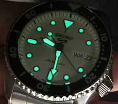 Seiko 5 Sports Automático SKX series REDUX SRPK31 champanhe - imagem 7
