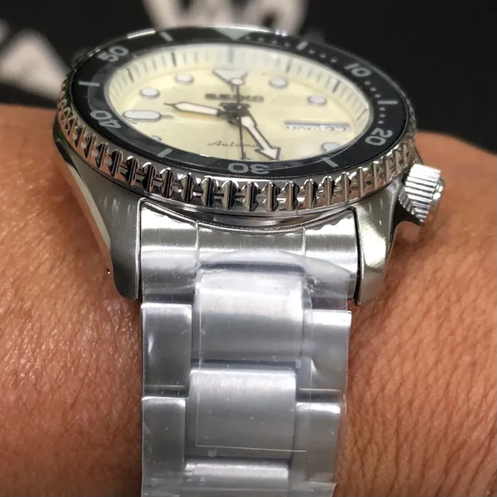 Seiko 5 Sports Automático SKX series REDUX SRPK31 champanhe