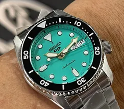 Seiko 5 Sports Automático SKX series REDUX SRPK33 verde menta - imagem 1