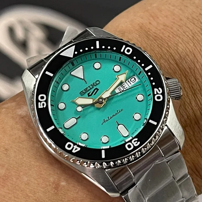 Seiko 5 Sports Automático SKX series REDUX SRPK33 verde menta