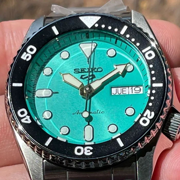 Seiko 5 Sports Automático SKX series REDUX SRPK33 verde menta