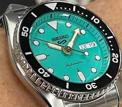 Seiko 5 Sports Automático SKX series REDUX SRPK33 verde menta - imagem 4