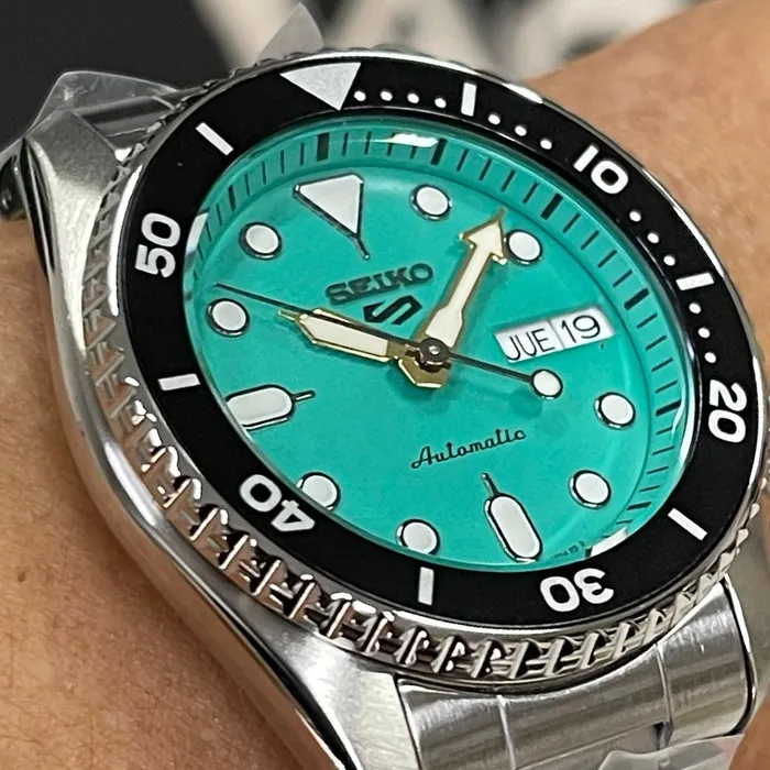 Seiko 5 Sports Automático SKX series REDUX SRPK33 verde menta