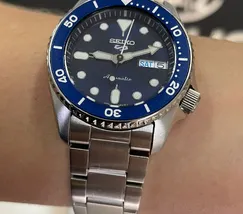 Seiko 5 Sports Automático SKX series REDUX SRPL77 Azul - imagem 5