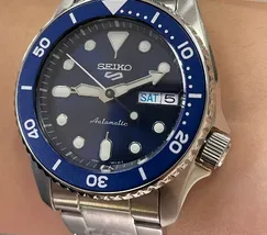 Seiko 5 Sports Automático SKX series REDUX SRPL77 Azul - imagem 3