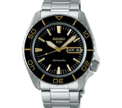 Seiko 5 Sports Automático SKX Series 55 Fathoms SRPK99 preto - imagem 2