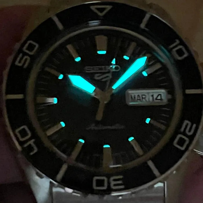 Seiko 5 Sports Automático SKX Series 55 Fathoms SRPK97 azul