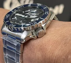 Seiko 5 Sports Automático SKX Series 55 Fathoms SRPK97 azul - imagem 4