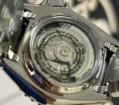 Seiko 5 Sports Automático SKX Series 55 Fathoms SRPK97 azul - imagem 8