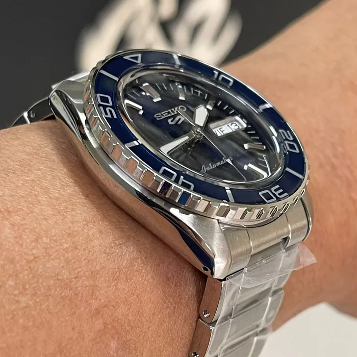 Seiko 5 Sports Automático SKX Series 55 Fathoms SRPK97 azul