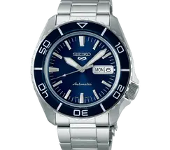 Seiko 5 Sports Automático SKX Series 55 Fathoms SRPK97 azul - imagem 2
