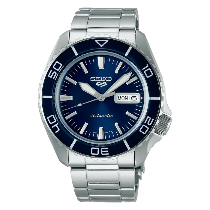 Seiko 5 Sports Automático SKX Series 55 Fathoms SRPK97 azul