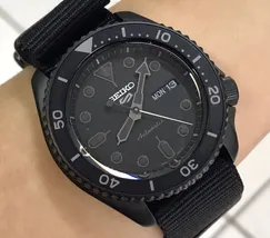 SEIKO 5 Sports Automático SKX series Stealth SRPD79 preto - imagem 6