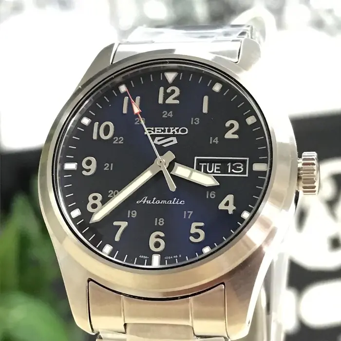 Seiko 5 Sports Automático Field Series SRPG29 azul