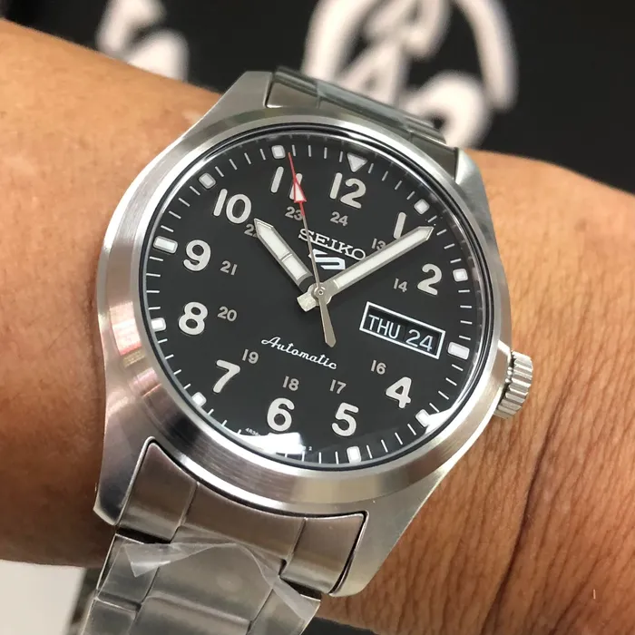 Seiko 5 Sports Automático Field Series SRPG27 preto