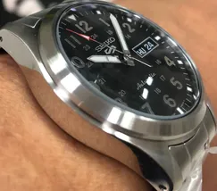 Seiko 5 Sports Automático Field Series SRPG27 preto - imagem 3