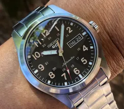 Seiko 5 Sports Automático Field Series SRPG27 preto - imagem 4
