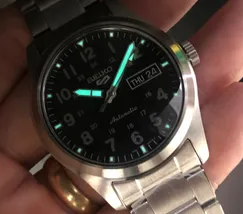 Seiko 5 Sports Automático Field Series SRPG27 preto - imagem 5