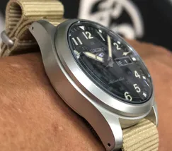 Seiko 5 Sports Automático Field Series SRPG35 preto NATO - imagem 3