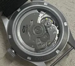 Seiko 5 Sports Automático Field Series Reduce SRPJ85 preto NATO - imagem 6