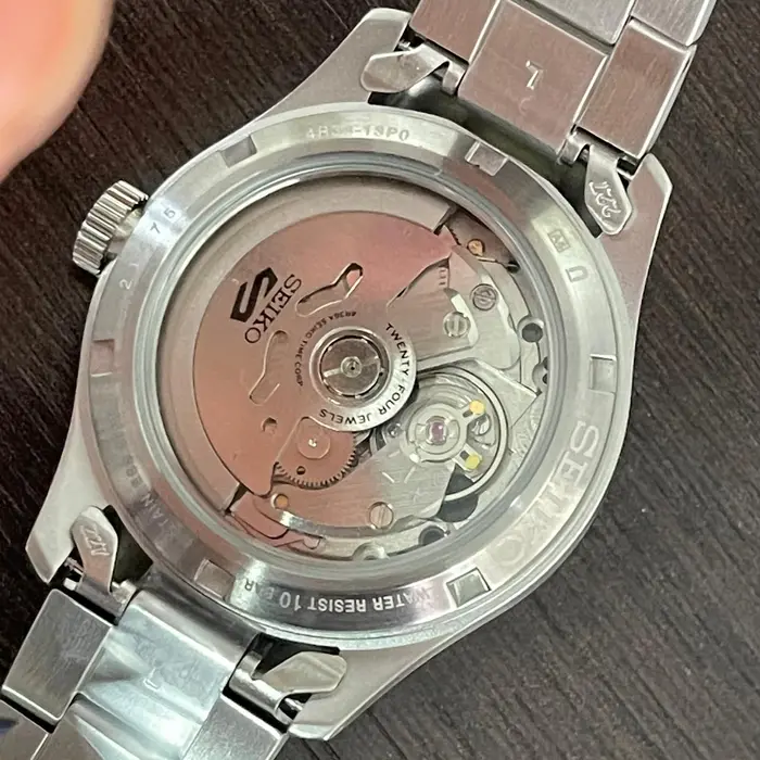 Seiko 5 Sports Automático Field Series Reduce SRPJ81 preto 