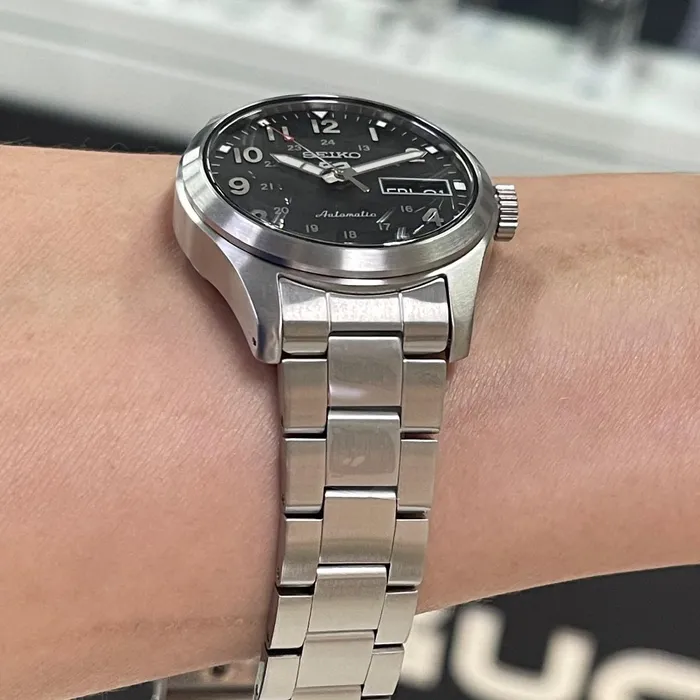 Relógio Seiko 5 Sports SRPJ81 Automático Field 36mm Original | Taniguchi Relógios