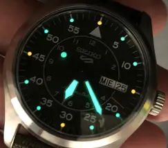 Seiko 5 Sports Automático Field Series SRPH29 verde - imagem 8