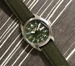 Seiko 5 Sports Automático Field Series SRPH29 verde - imagem 6