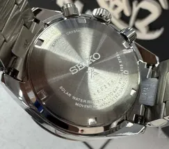 Seiko Prospex Solar Speedtimer cronógrafo Pogue SSC947 Laranja - imagem 8