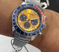 Seiko Prospex Solar Speedtimer cronógrafo Pogue SSC947 Laranja - imagem 1