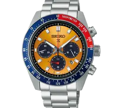 Seiko Prospex Solar Speedtimer cronógrafo Pogue SSC947 Laranja - imagem 2