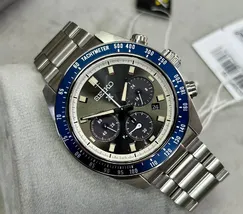 Seiko Prospex Speedtimer Solar SSC939 Cinza e Azul | Taniguchi Relógios - imagem 6