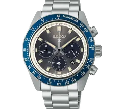 Seiko Prospex Speedtimer Solar SSC939 Cinza e Azul | Taniguchi Relógios - imagem 2